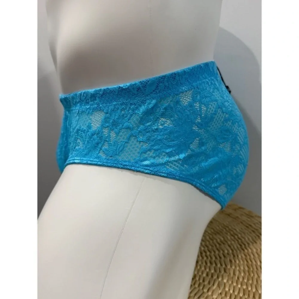 Cosabella NSN Men's Comfort Micro Brief Lace Underwear Constance Blue size L